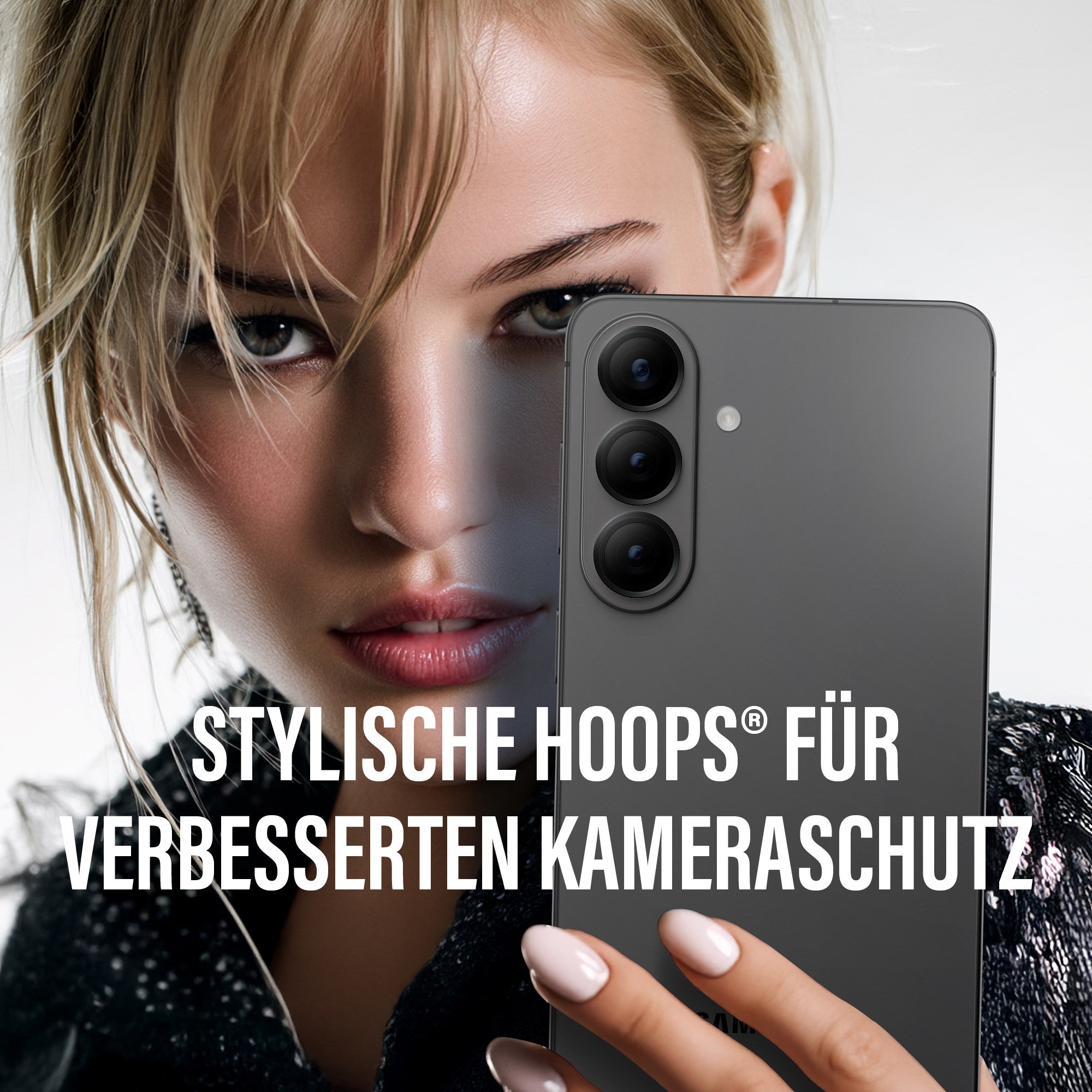 PanzerGlass® Hoops® Kameraschutz Schwarz Samsung Galaxy S26 | S26+